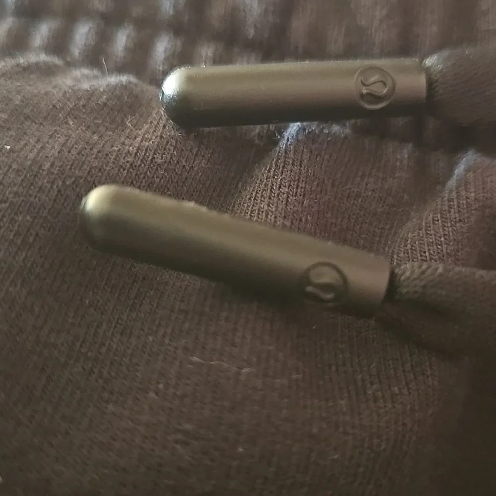 Lululemon Inner Glow Short 3" Terry Black Size 14 Womens Plus Pockets - Picture 7 of 16